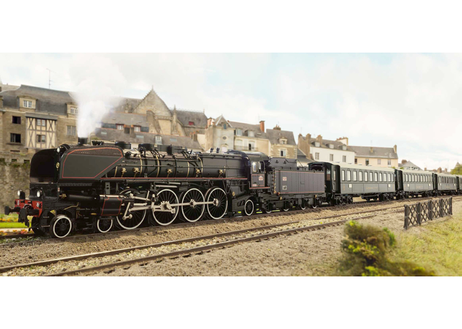 Märklin 39241 SNCF Schnellzug-Dampflokomotive Serie 241-A