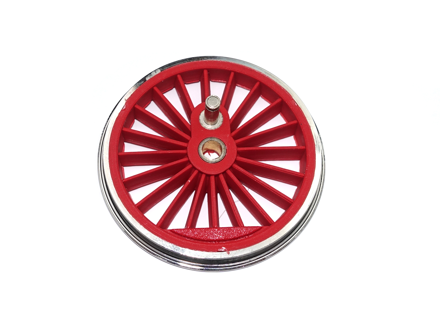 Frisa Spur 0 Triebrad mit GG mit Nute, Lauffläche ø 44mm  Frisa Spur 0 Triebrad mit GG mit Nute, Lauffläche ø 44mm