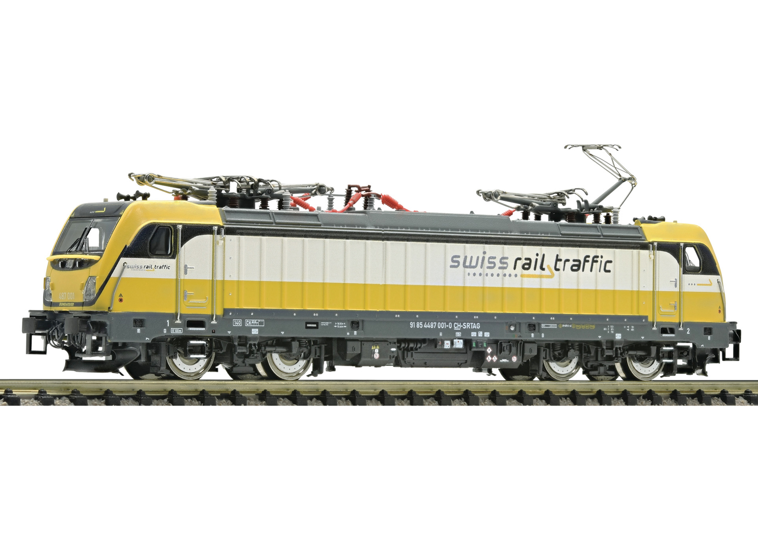 Fleischmann 738972 swiss rail traffic Elektrolokomotive 487 001 BR 187