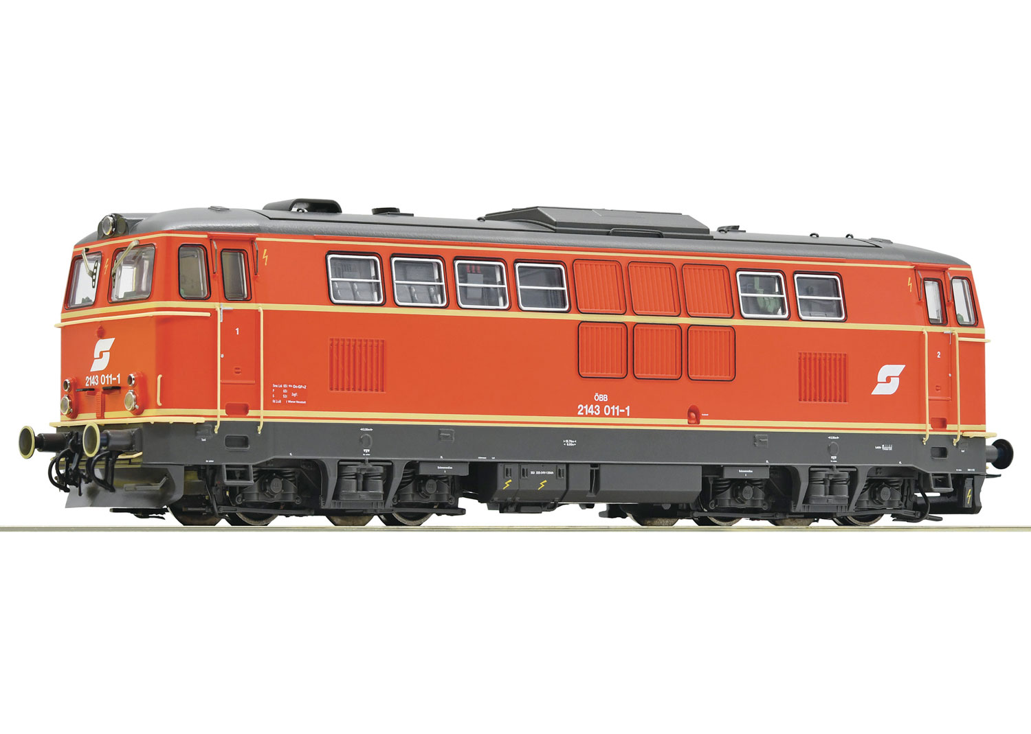 Roco 70714 ÖBB Diesellokomotive Rh 2143 DCC 