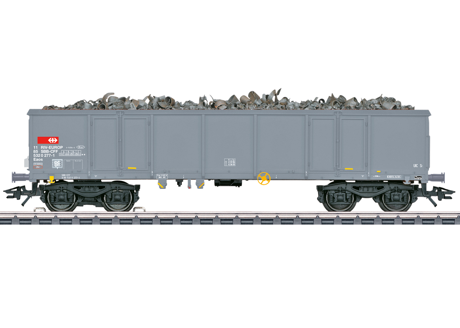 Märklin 46917 SBB Offener Güterwagen Eaos grau 