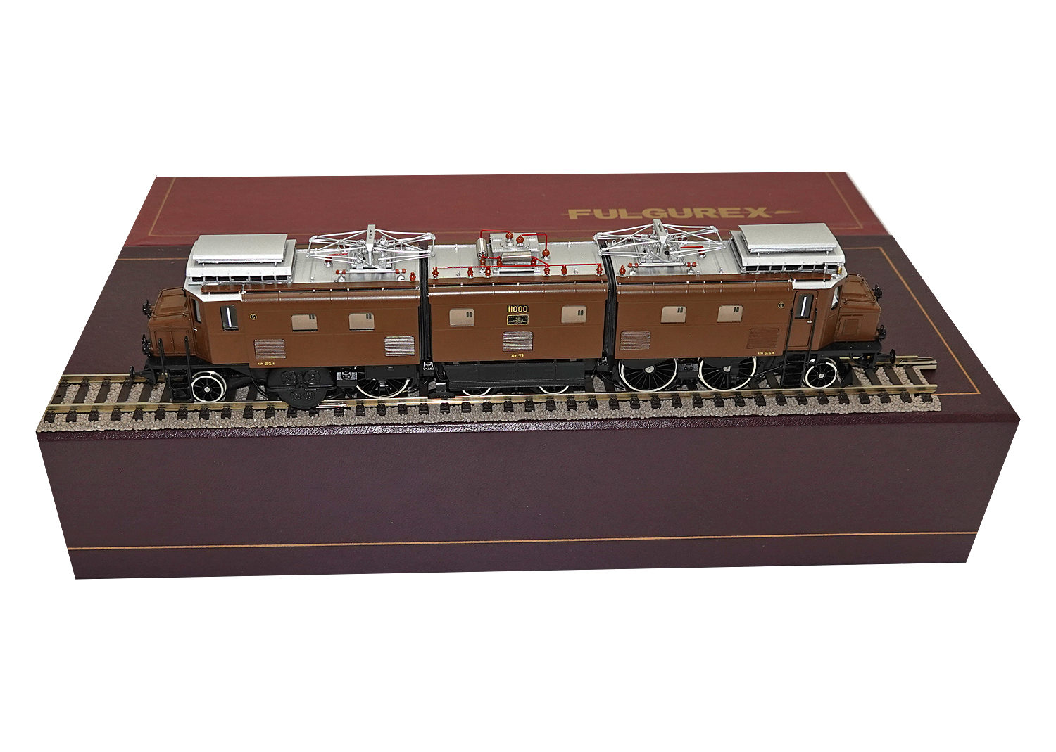 Fulgurex 2216-1 H0 SBB E-Lokomotive Ae 4/8 11000 Grossmutter DC 