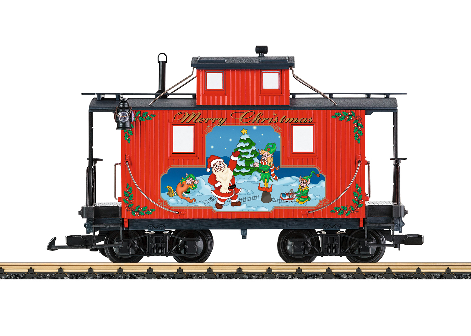 LGB 45652 USA Caboose Weihnachten 