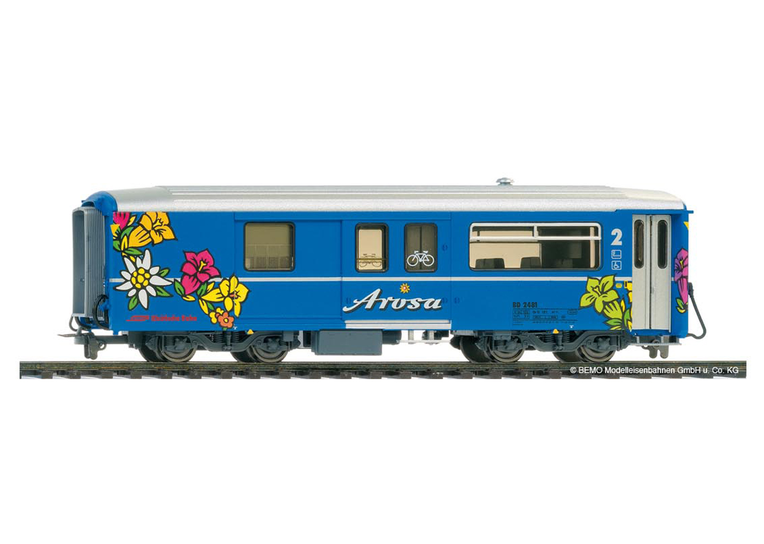 Bemo 3248141 RhB BD 2481 Gepäckwagen Arosa Express 