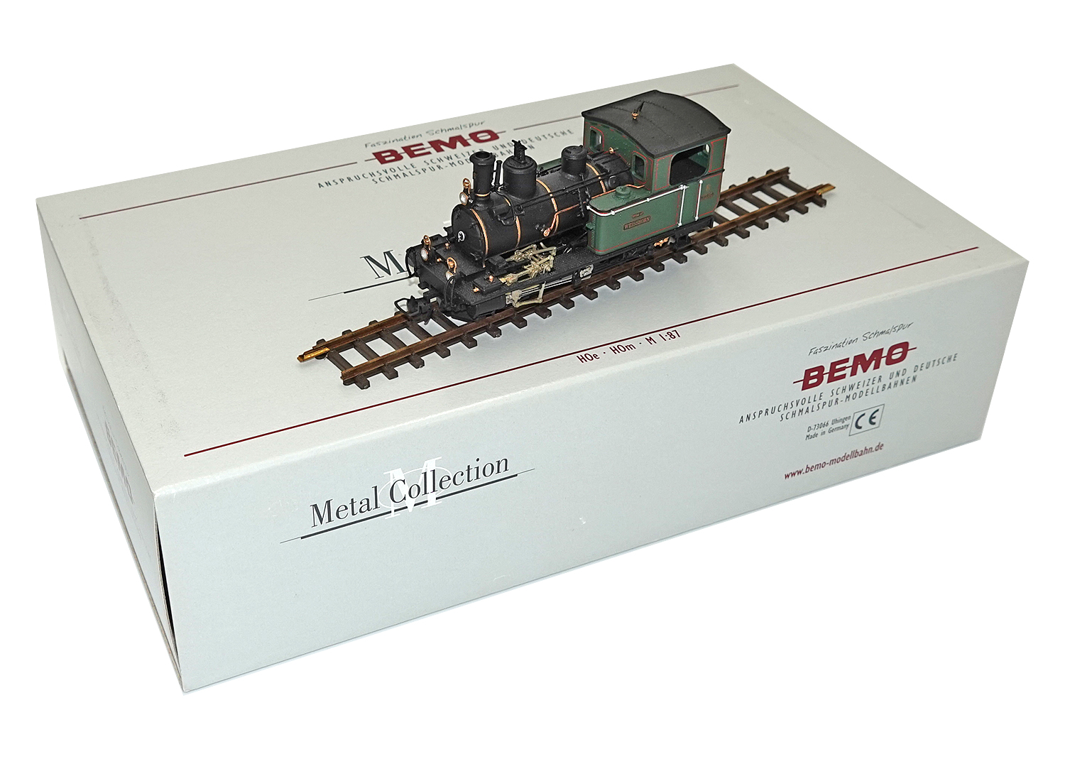 Bemo 1292596 DFB H0m Zahnraddampflok Weisshorn HG 2/3 Nr. 6 DC 