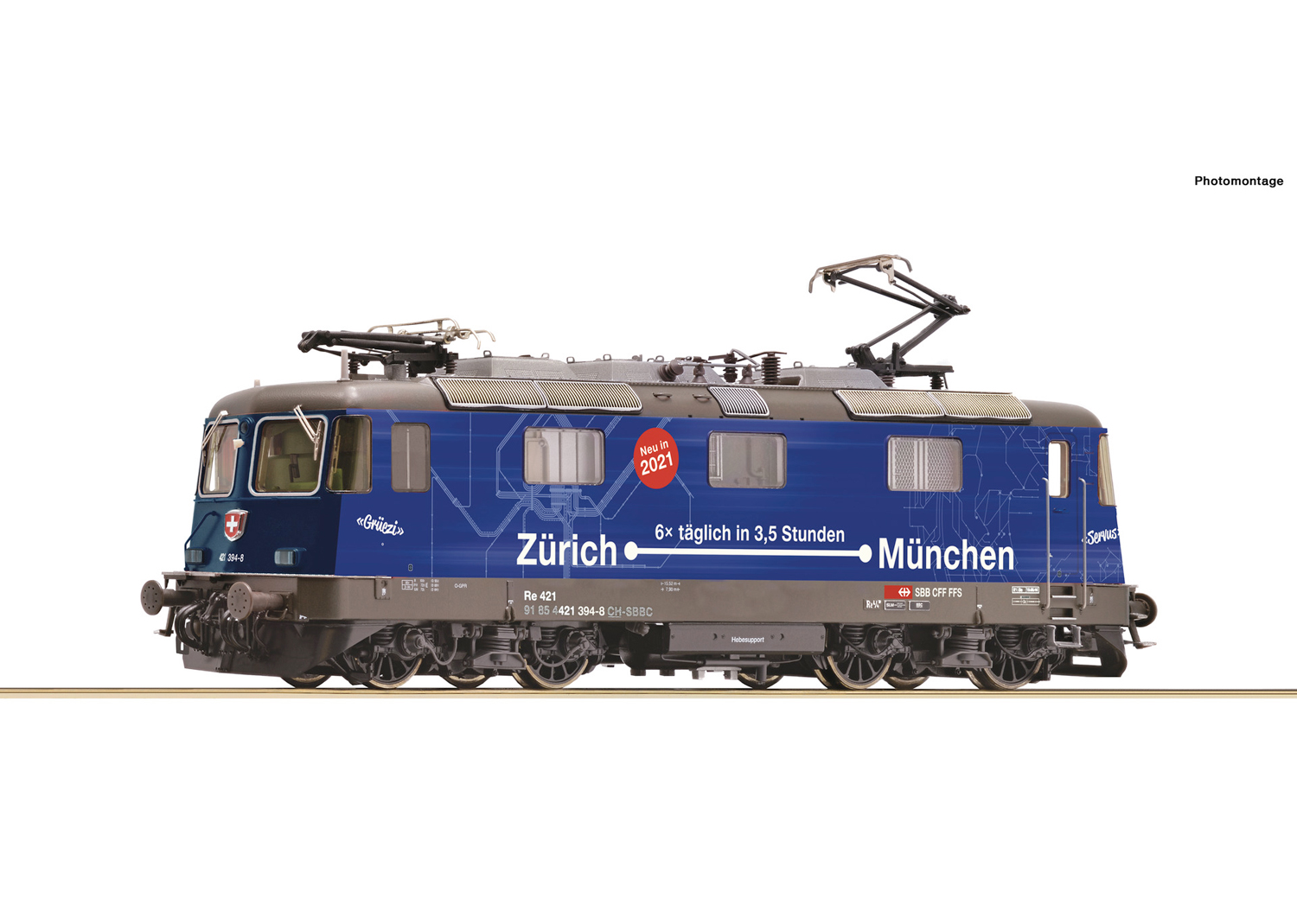 Roco 79408 SBB E-Lokomotive 421 394-8 