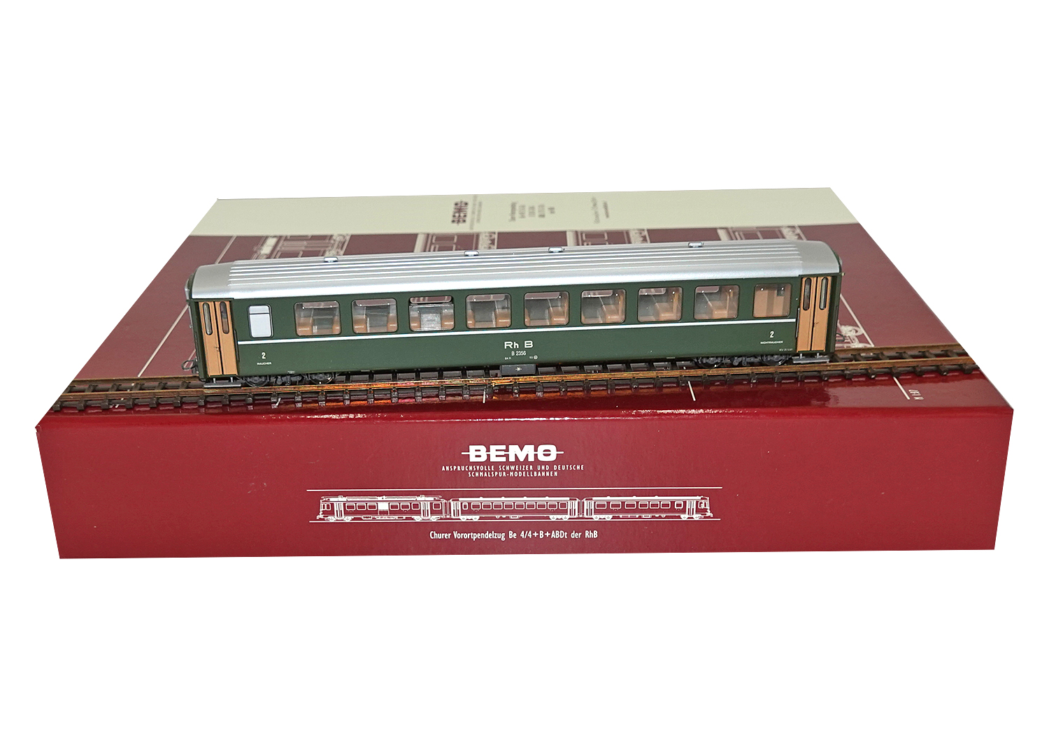 Bemo 3250104 RhB Personenwagen B 2356 