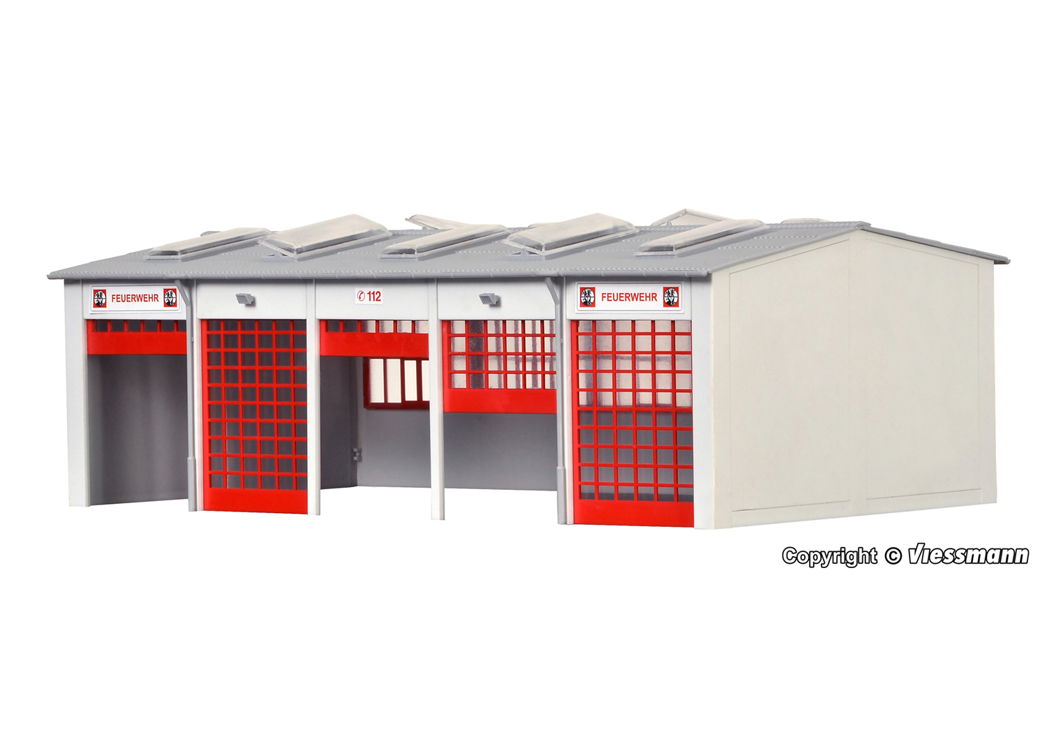 Kibri 39219 H0 Fahrzeughalle Berufsfeuerwehr 